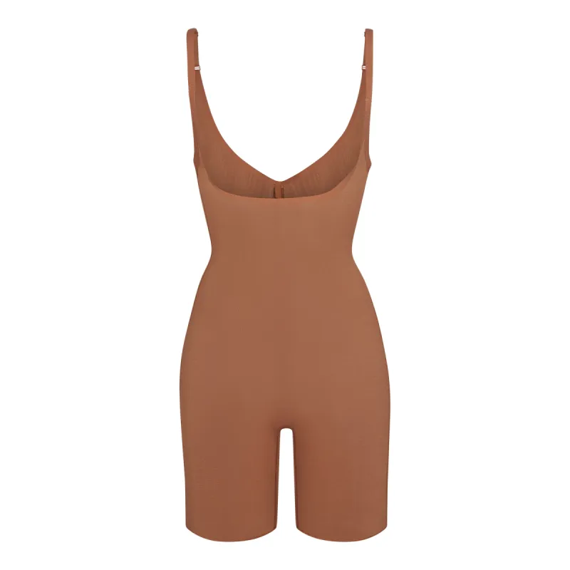 SHEER SCULPT OPEN BUST BODYSUIT | BRONZE sold by SKIMS