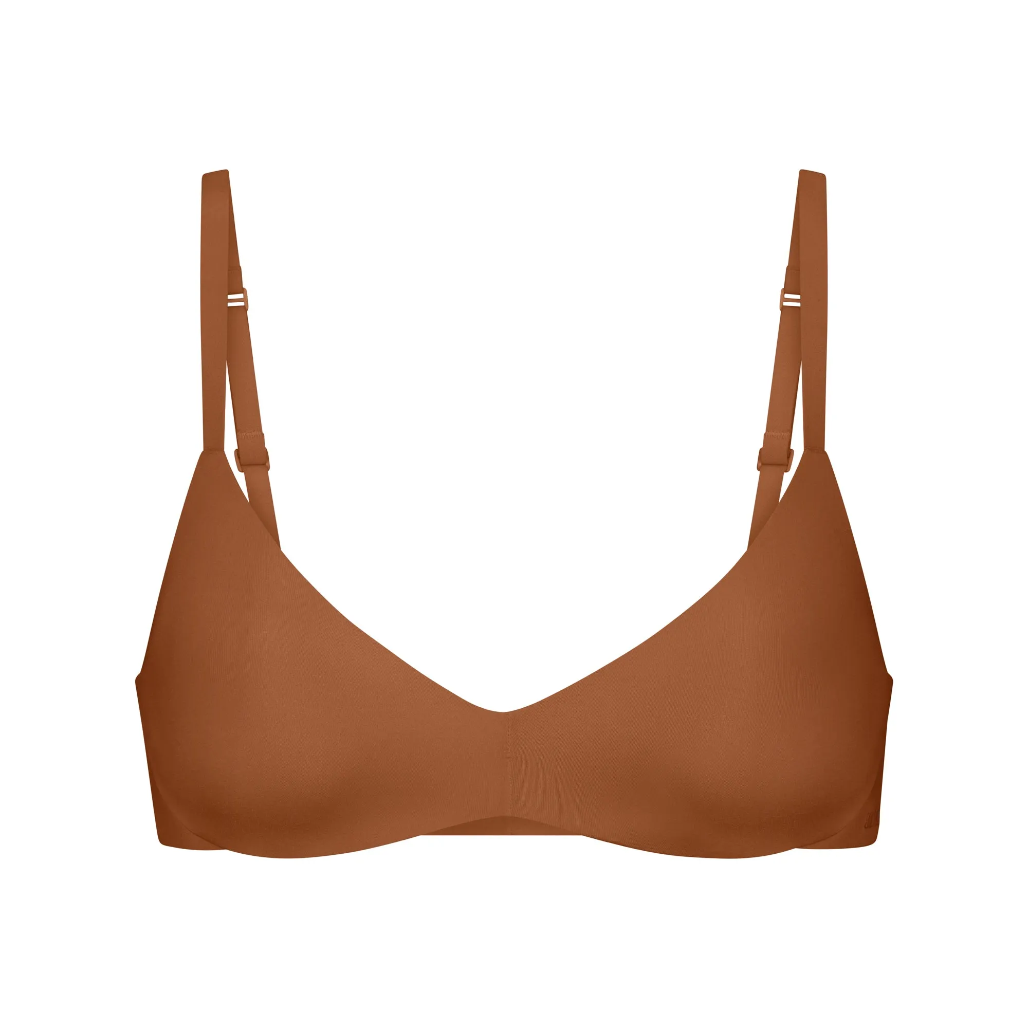 WIRELESS FORM PUSH-UP PLUNGE BRA | BRONZE sold by SKIMS