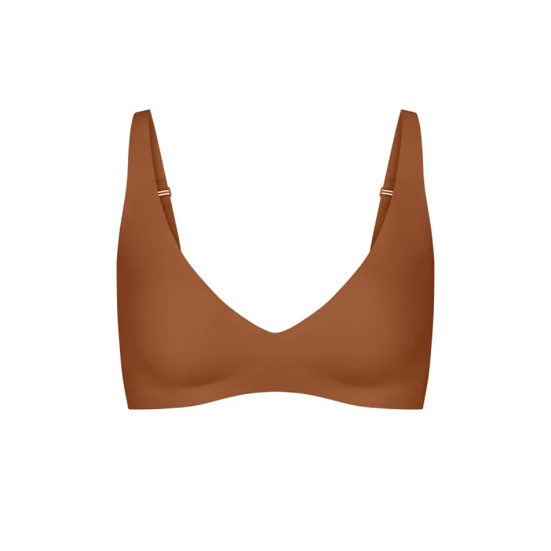 NAKED PLUNGE BRALETTE | BRONZE sold by SKIMS