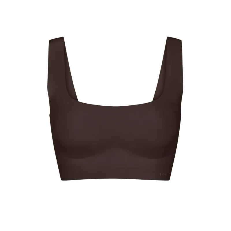NAKED SCOOP LONGLINE BRALETTE | ESPRESSO sold by SKIMS