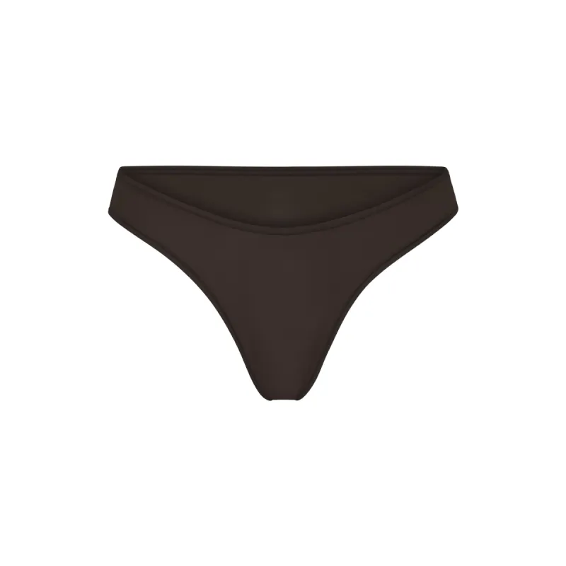 FITS EVERYBODY DIPPED FRONT THONG | ESPRESSO sold by SKIMS