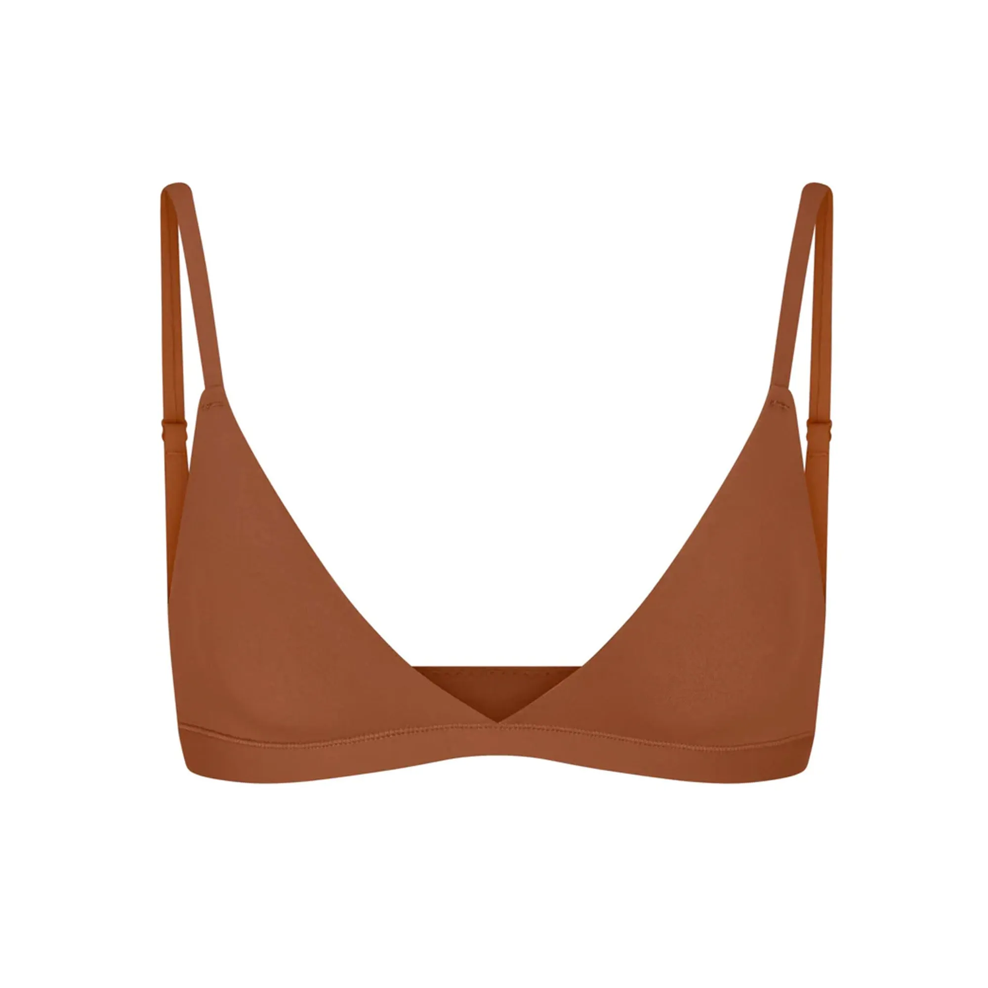 FITS EVERYBODY TRIANGLE BRALETTE | BRONZE sold by SKIMS