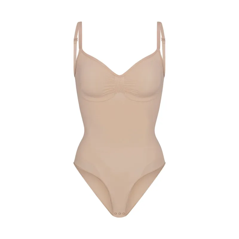 SEAMLESS SCULPT BRIEF BODYSUIT | MICA sold by SKIMS