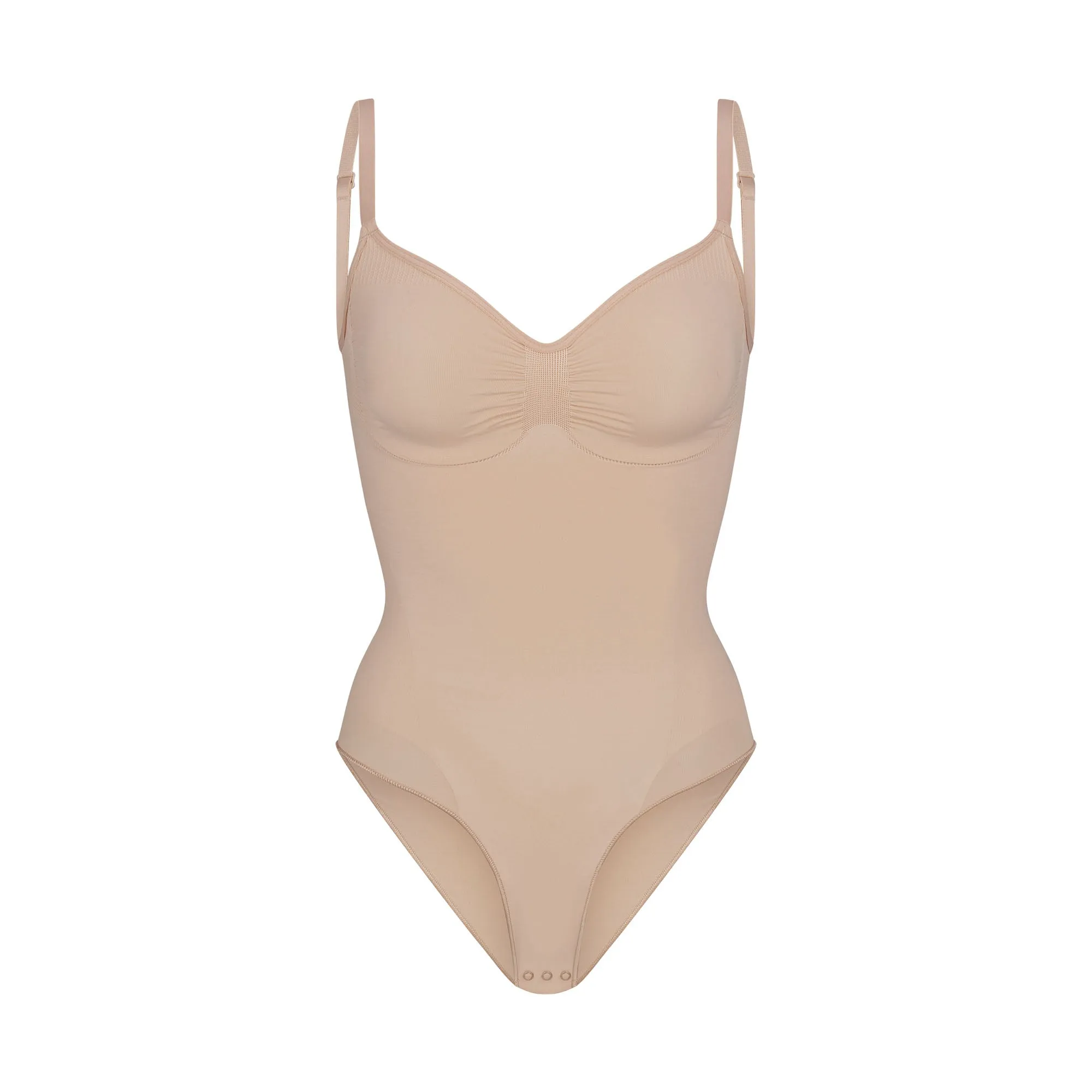 SEAMLESS SCULPT BRIEF BODYSUIT | MICA sold by SKIMS