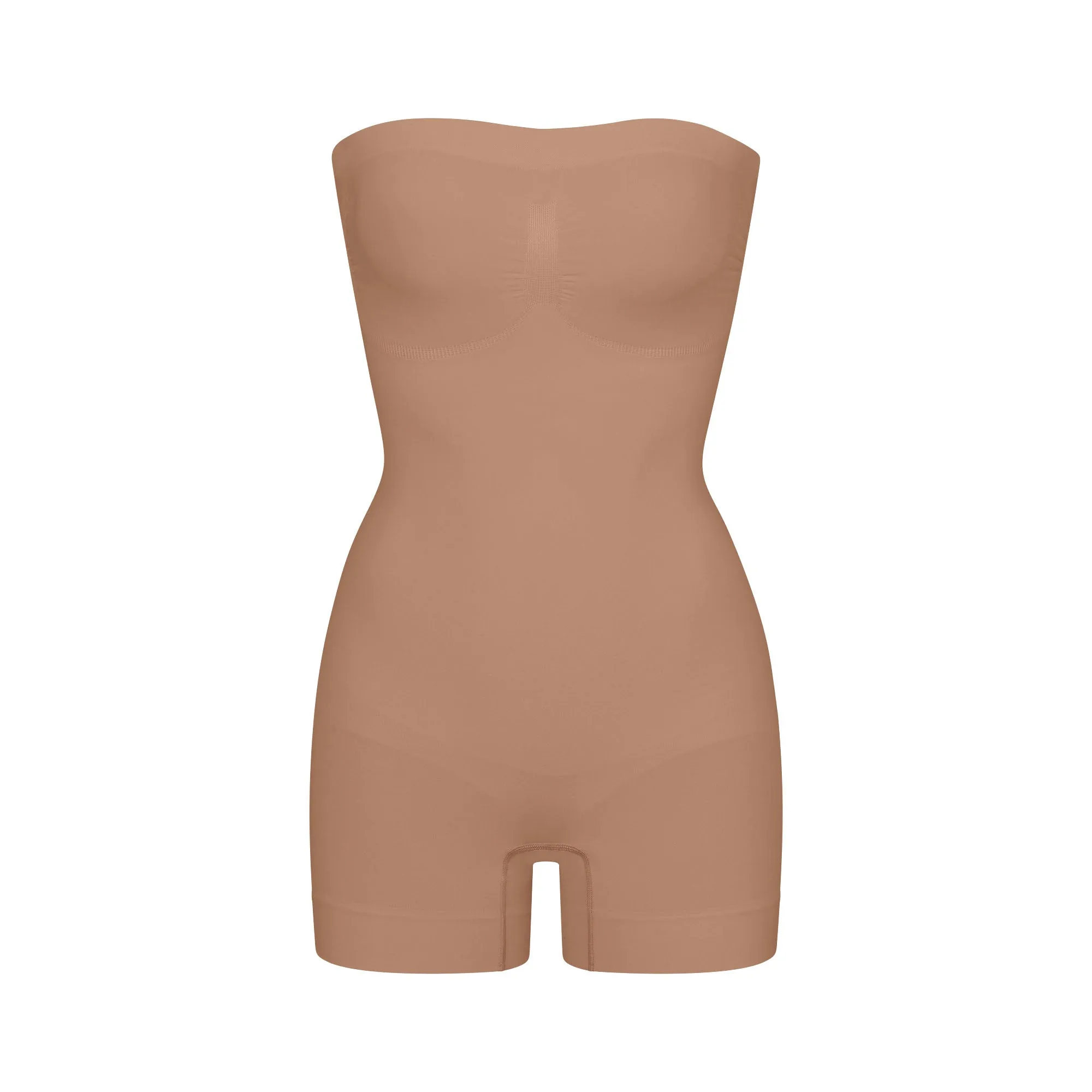 SEAMLESS SCULPT STRAPLESS SHORTIE BODYSUIT | SIENNA sold by SKIMS