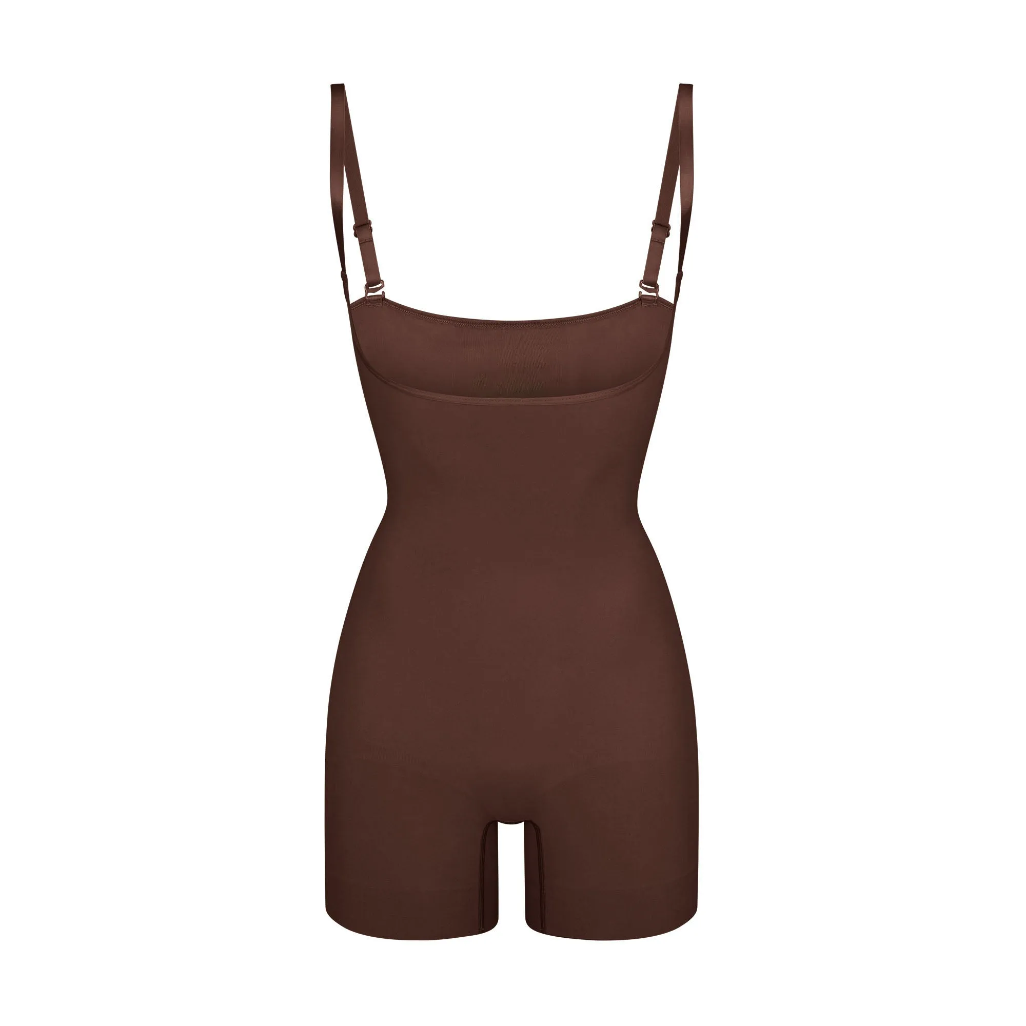 SEAMLESS SCULPT OPEN BUST SHORTIE BODYSUIT | COCOA sold by SKIMS