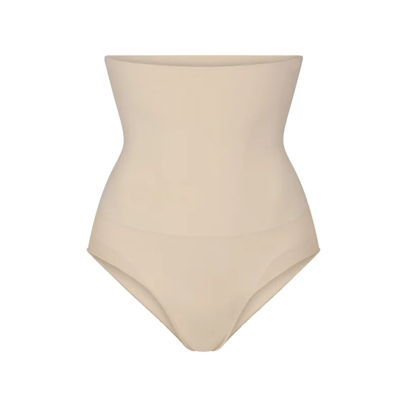 CORE CONTROL HIGH-WAISTED BRIEF | SAND sold by SKIMS