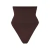CORE CONTROL HIGH-WAISTED THONG | COCOA sold by SKIMS