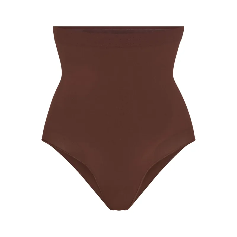 SEAMLESS SCULPT HIGH-WAISTED BRIEF | COCOA sold by SKIMS