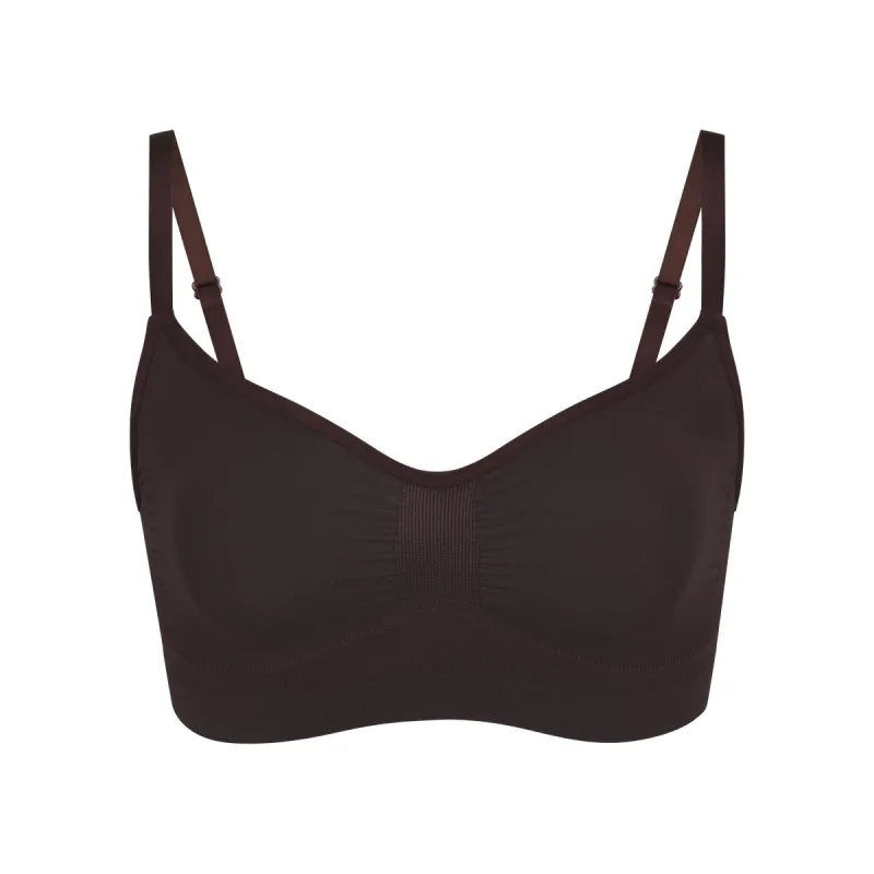 SEAMLESS SCULPT BRALETTE | ESPRESSO sold by SKIMS