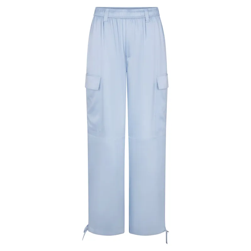 BRIDAL SILK CARGO PANT | GLACIER sold by SKIMS