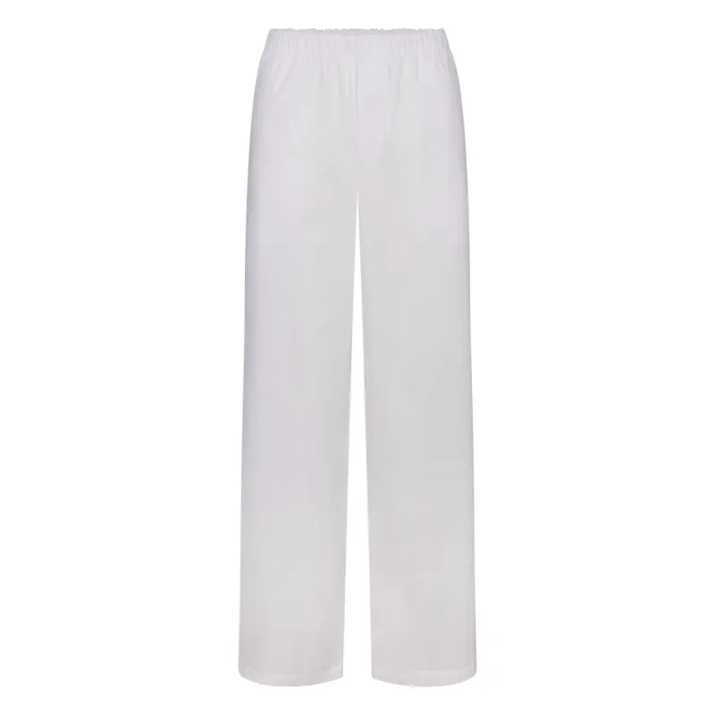 COTTON POPLIN SLEEP PANT | SNOW sold by SKIMS