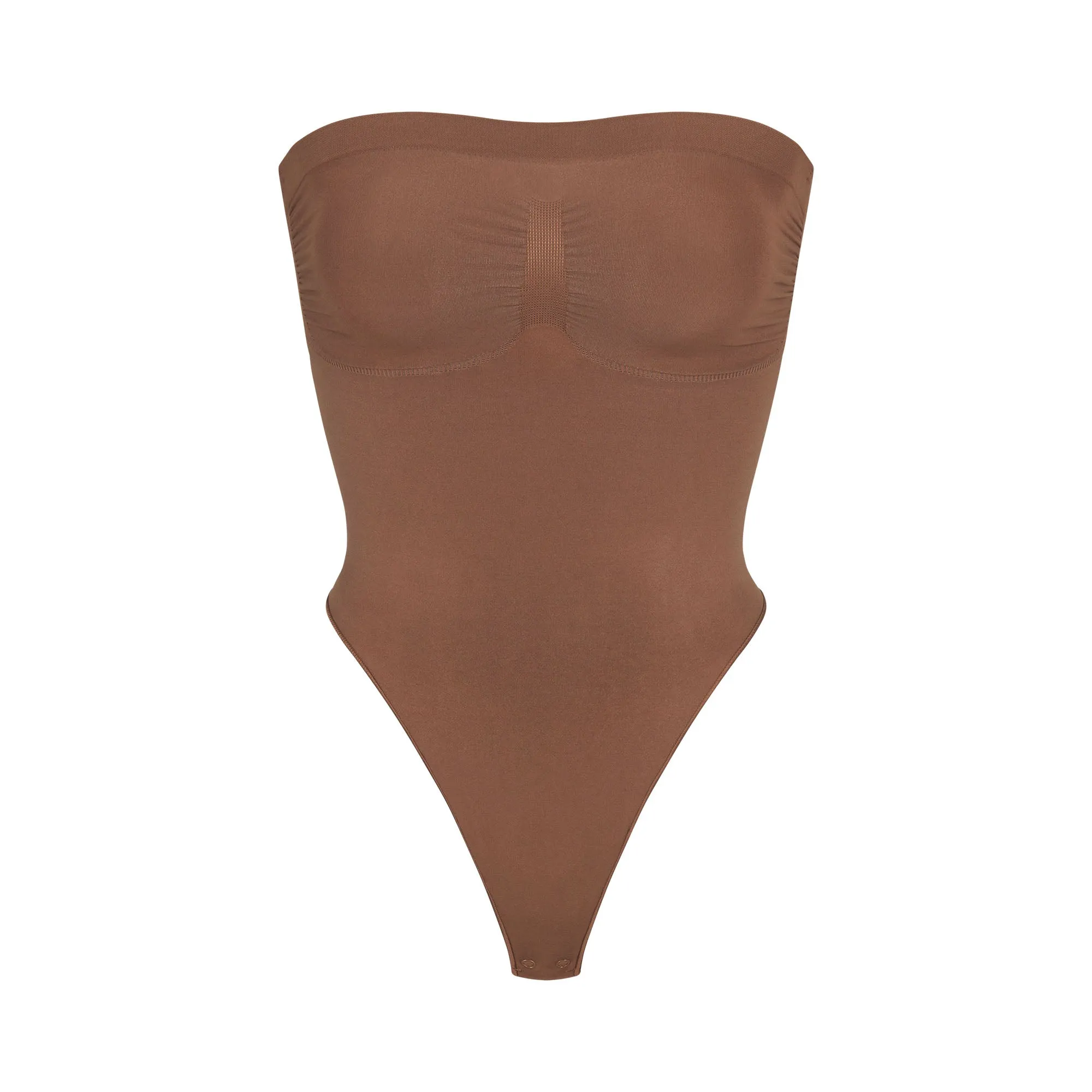 SEAMLESS SCULPT STRAPLESS THONG BODYSUIT | JASPER sold by SKIMS