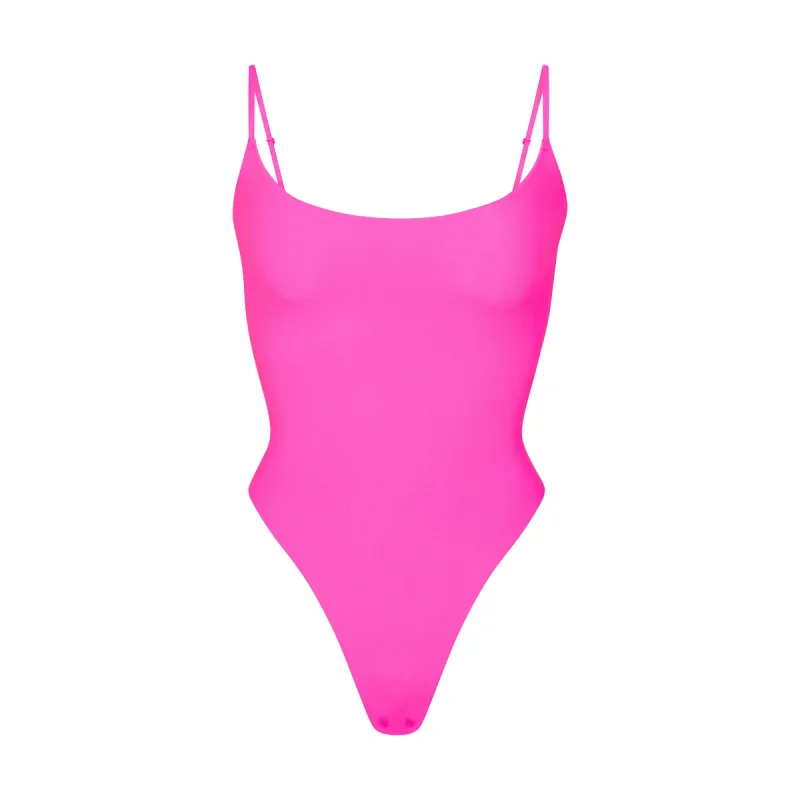 FITS EVERYBODY CAMI BODYSUIT | NEON PINK sold by SKIMS