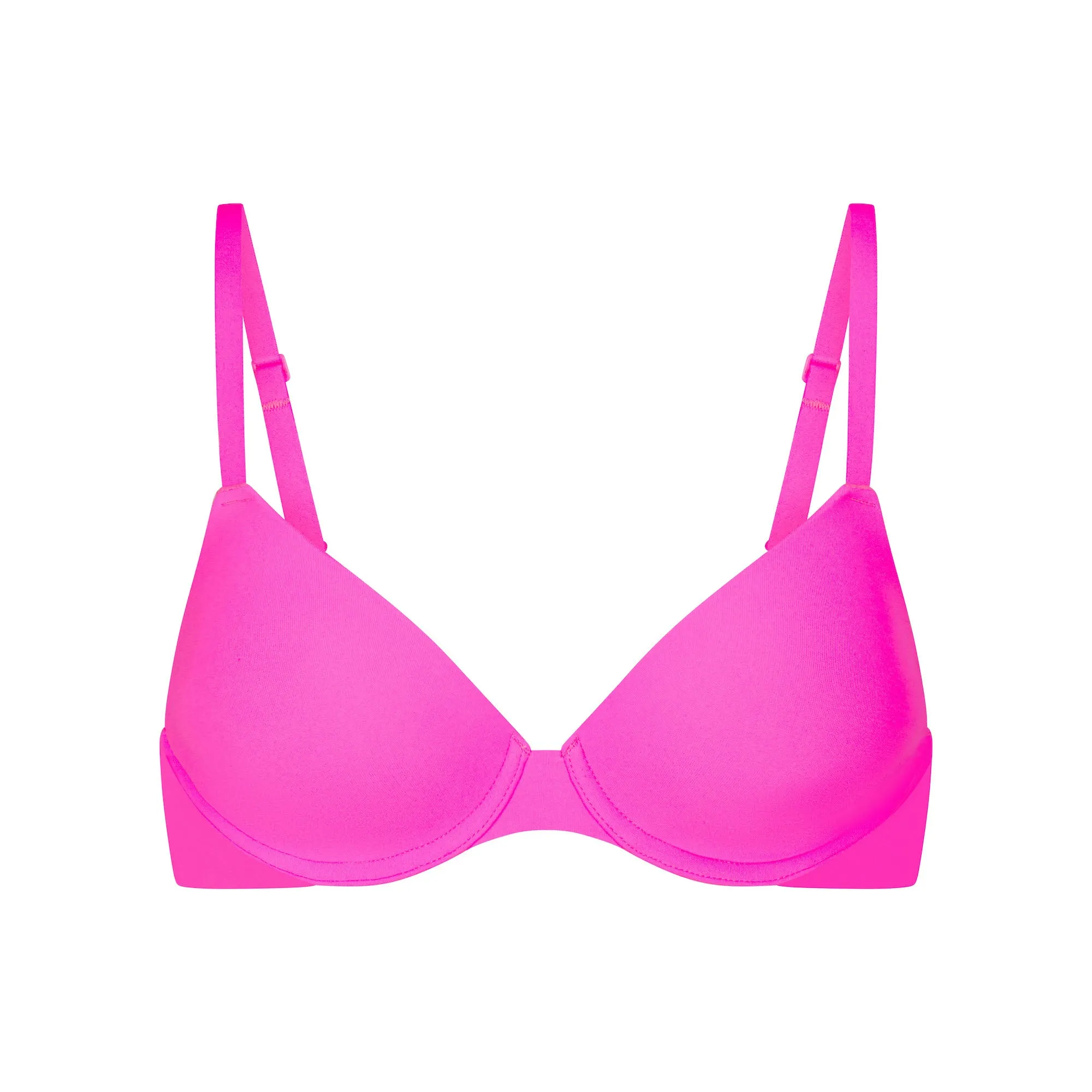 FITS EVERYBODY T-SHIRT BRA | NEON PINK sold by SKIMS