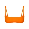 SIGNATURE SWIM MICRO SCOOP BIKINI TOP | ORANGE sold by SKIMS