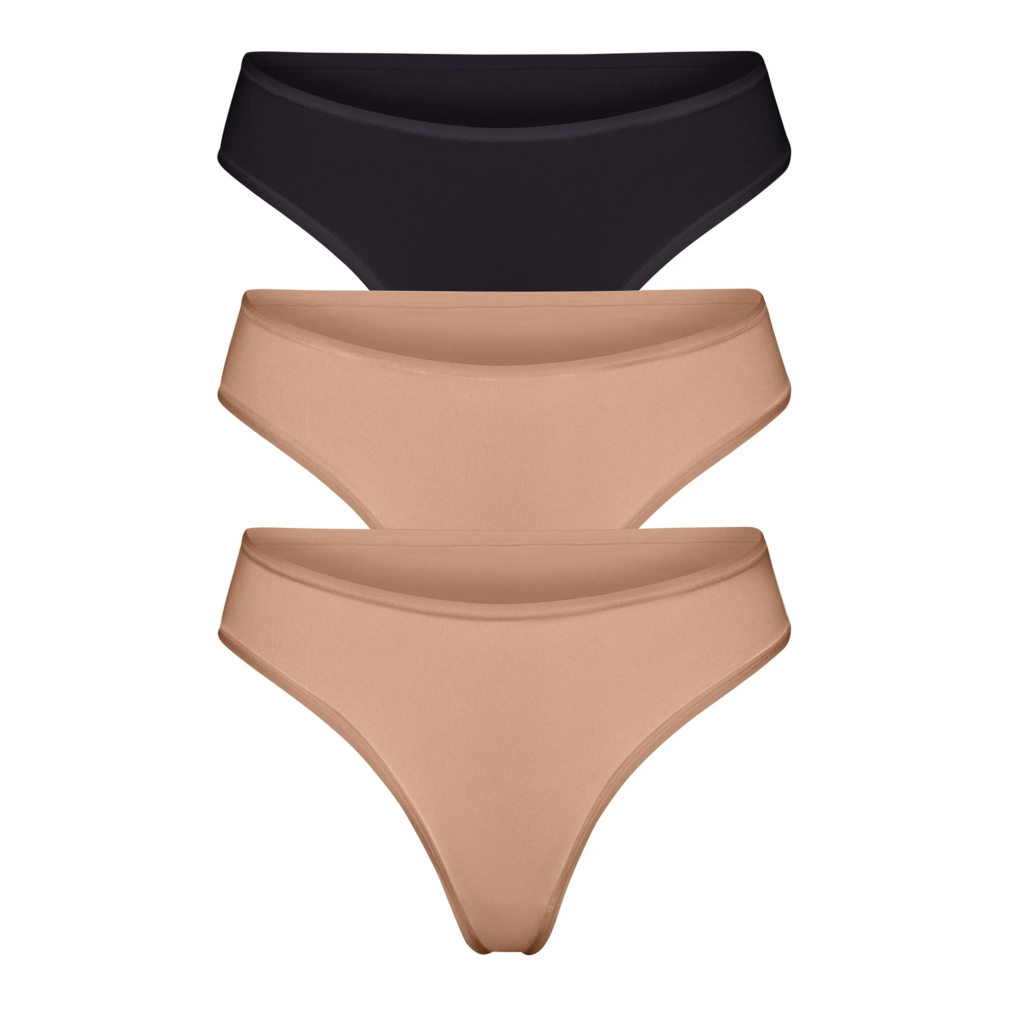 FITS EVERYBODY THONG MULTI 3-PACK | SIENNA MULTI sold by SKIMS