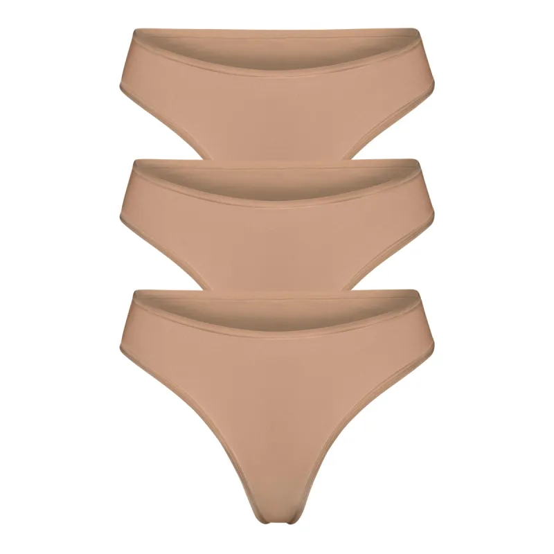 FITS EVERYBODY THONG 3-PACK | SIENNA sold by SKIMS