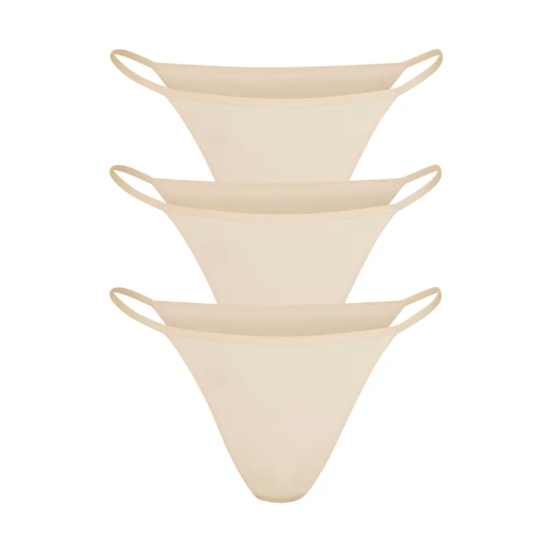 FITS EVERYBODY STRING BIKINI 3-PACK | SAND sold by SKIMS