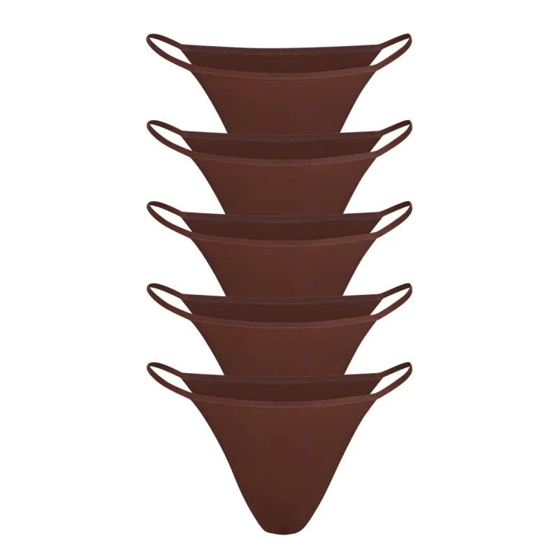 FITS EVERYBODY STRING BIKINI 5-PACK | COCOA sold by SKIMS