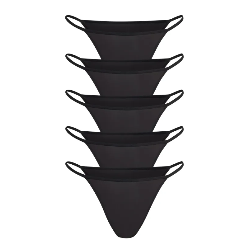 FITS EVERYBODY STRING BIKINI 5-PACK | ONYX sold by SKIMS