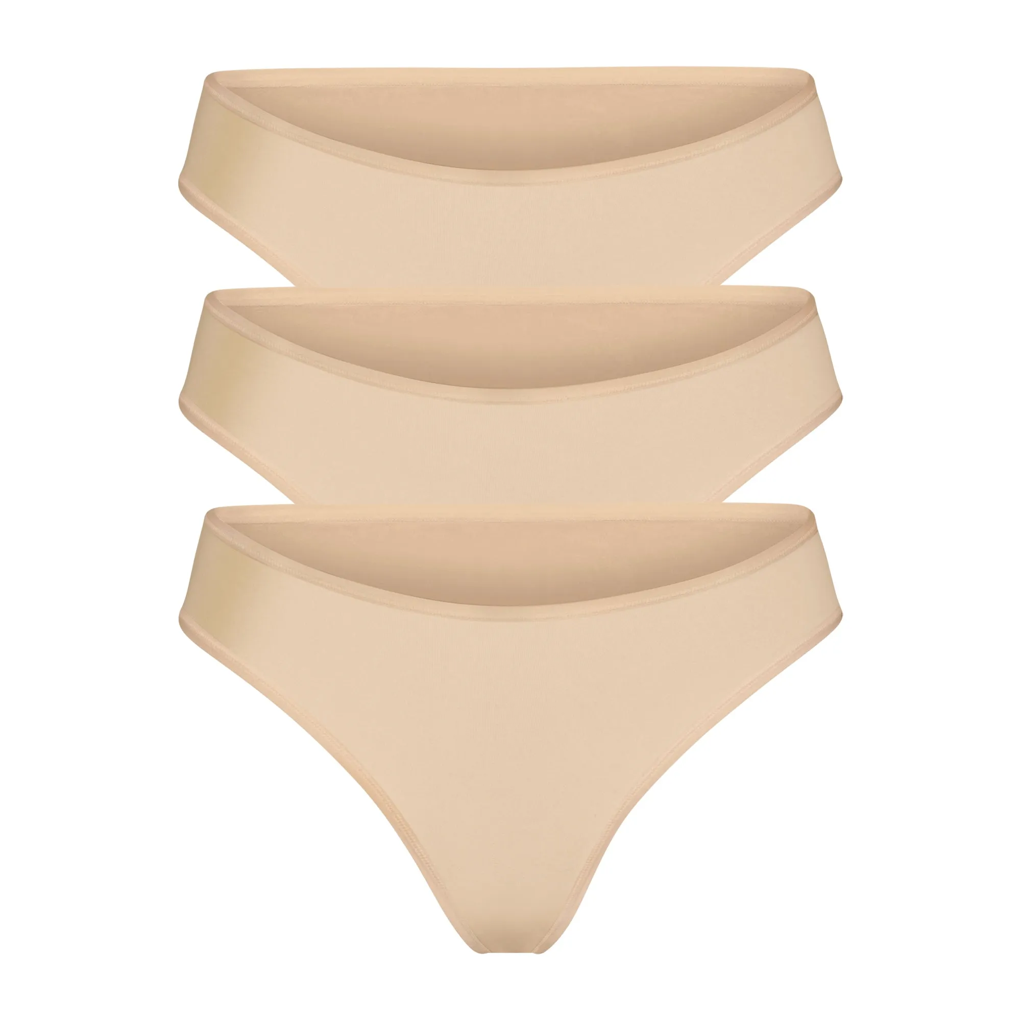 FITS EVERYBODY CHEEKY BRIEF 3-PACK | CLAY sold by SKIMS
