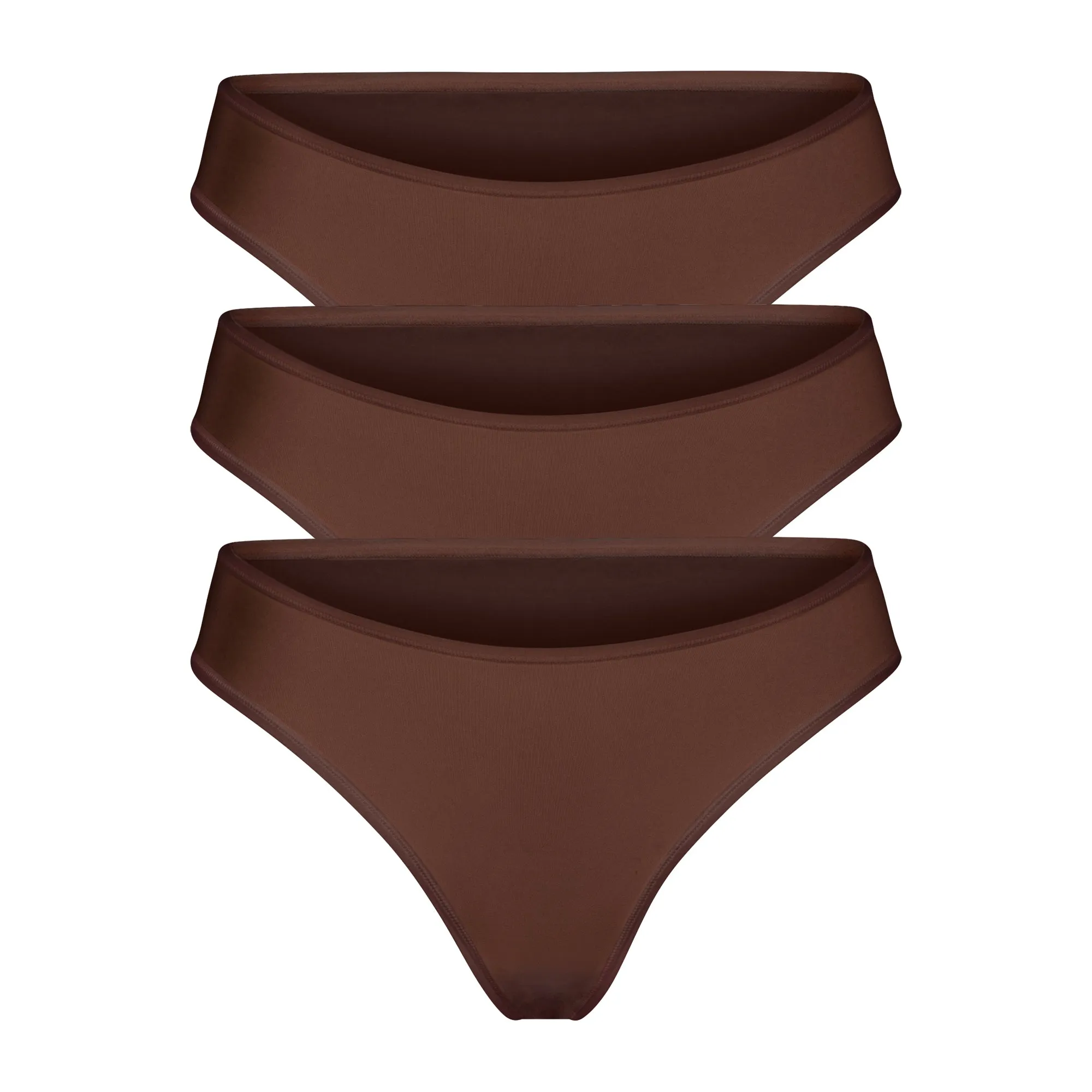 FITS EVERYBODY CHEEKY BRIEF 3-PACK | COCOA sold by SKIMS