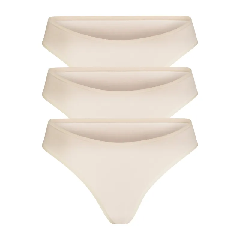 FITS EVERYBODY CHEEKY BRIEF 3-PACK | SAND sold by SKIMS
