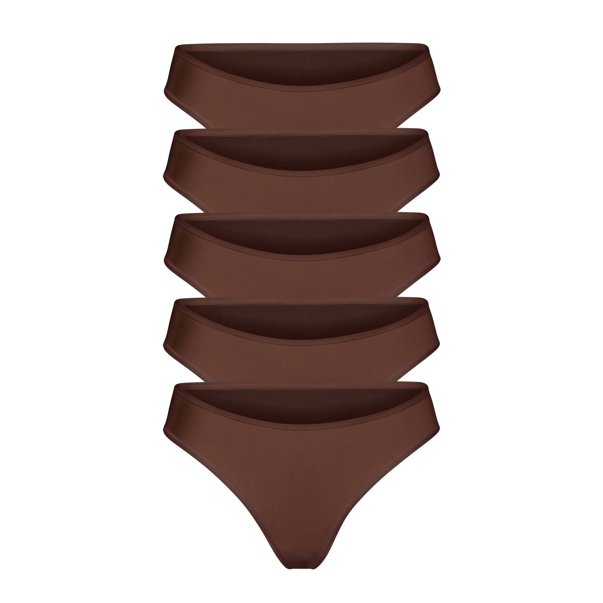 FITS EVERYBODY CHEEKY BRIEF 5-PACK | COCOA sold by SKIMS