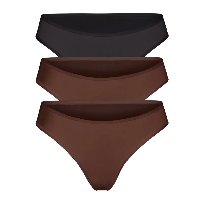FITS EVERYBODY CHEEKY BRIEF MULTI 3-PACK | COCOA MULTI sold by SKIMS