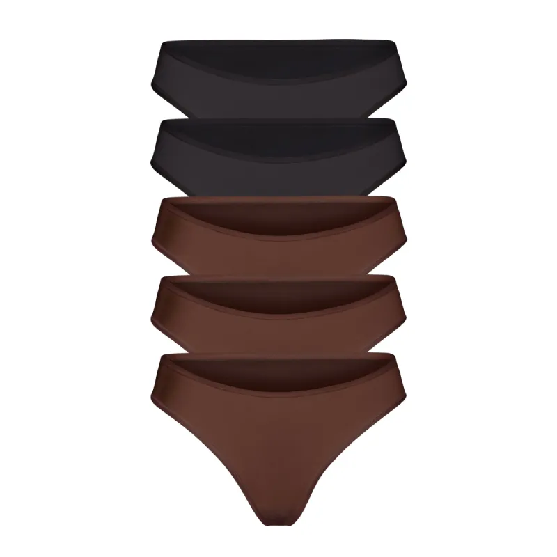 FITS EVERYBODY CHEEKY BRIEF MULTI 5-PACK | COCOA MULTI sold by SKIMS