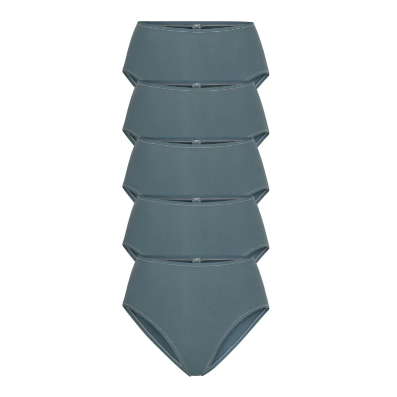 COTTON JERSEY FULL BRIEF 5-PACK | KYANITE sold by SKIMS