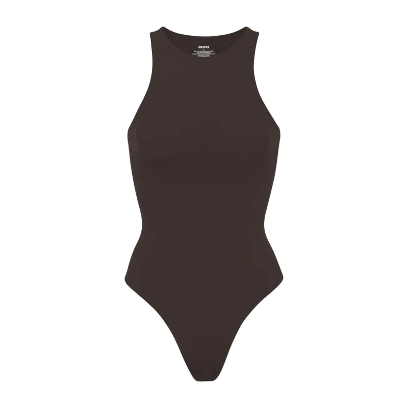 FITS EVERYBODY HIGH NECK BODYSUIT | ESPRESSO sold by SKIMS