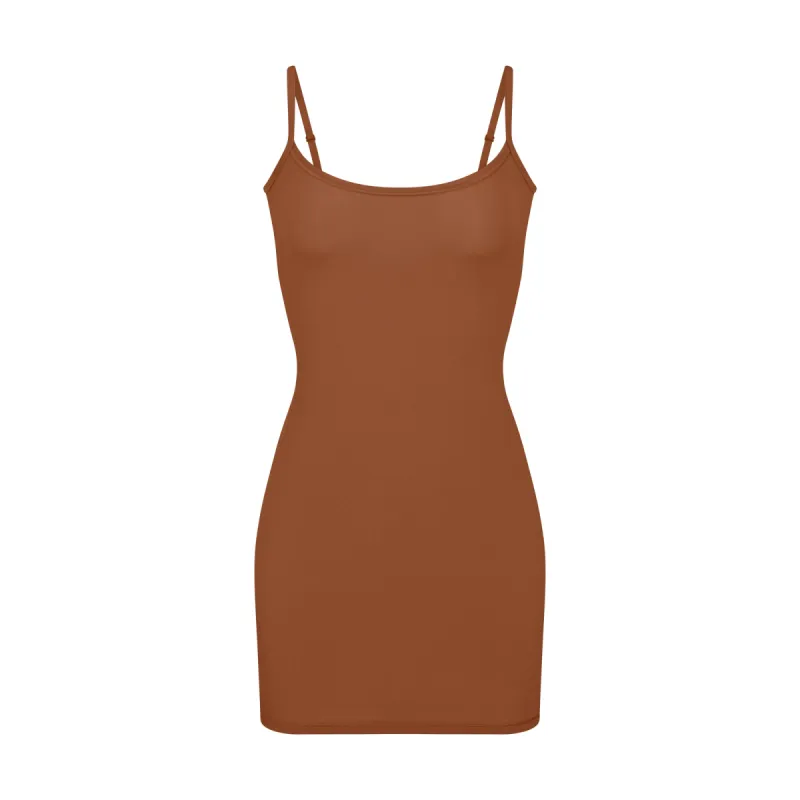 FITS EVERYBODY SLIP DRESS | BRONZE sold by SKIMS