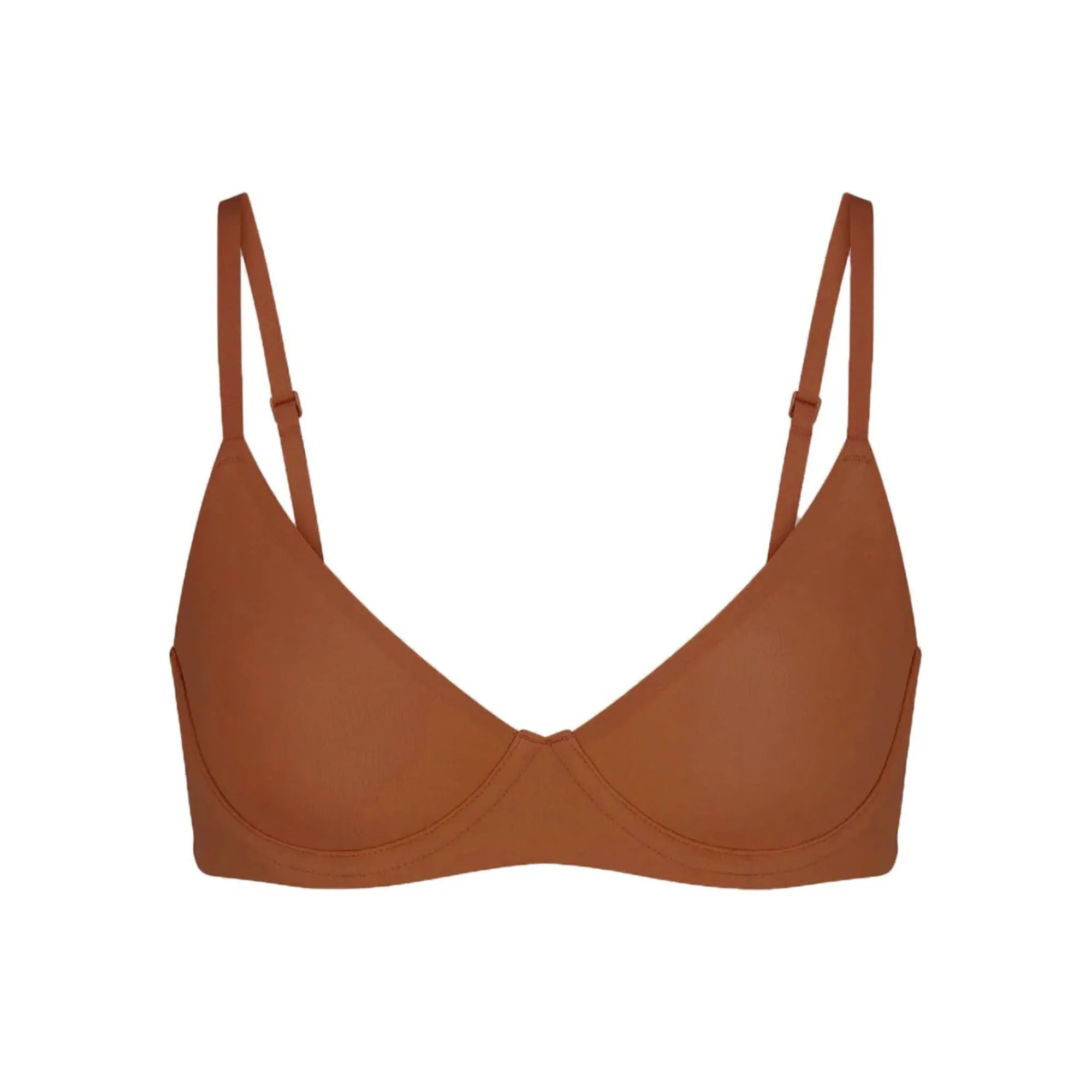 FITS EVERYBODY UNLINED DEMI BRA | BRONZE sold by SKIMS