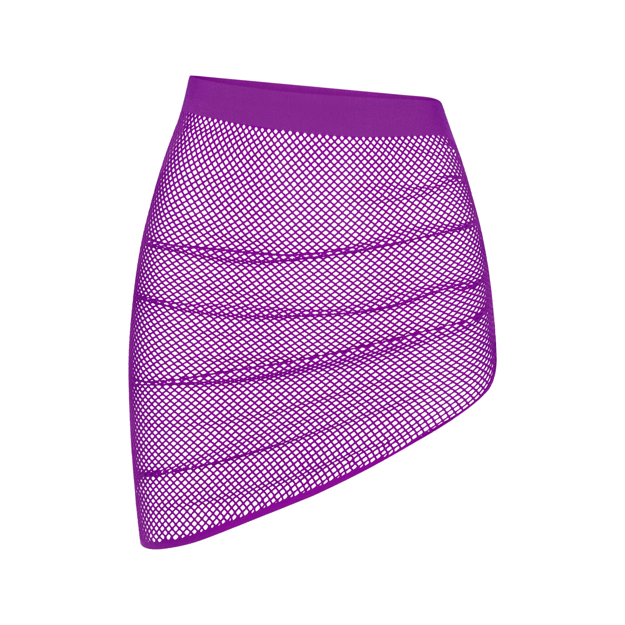 WARP KNIT COVER UP RUCHED SARONG | VIOLET sold by SKIMS