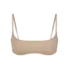 SIGNATURE SWIM MICRO SCOOP BIKINI TOP | DESERT sold by SKIMS