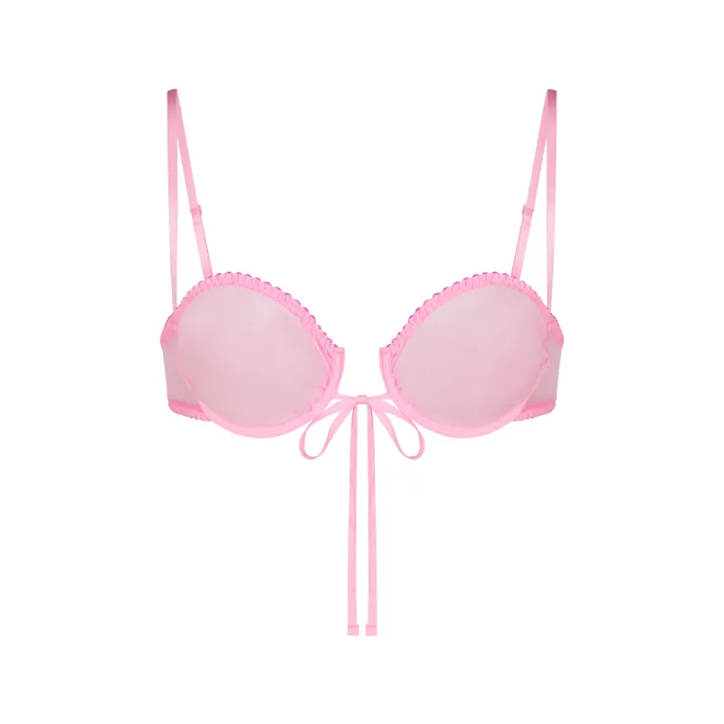 SKIMS ROMANCE BALCONETTE BRA | BUBBLE GUM sold by SKIMS