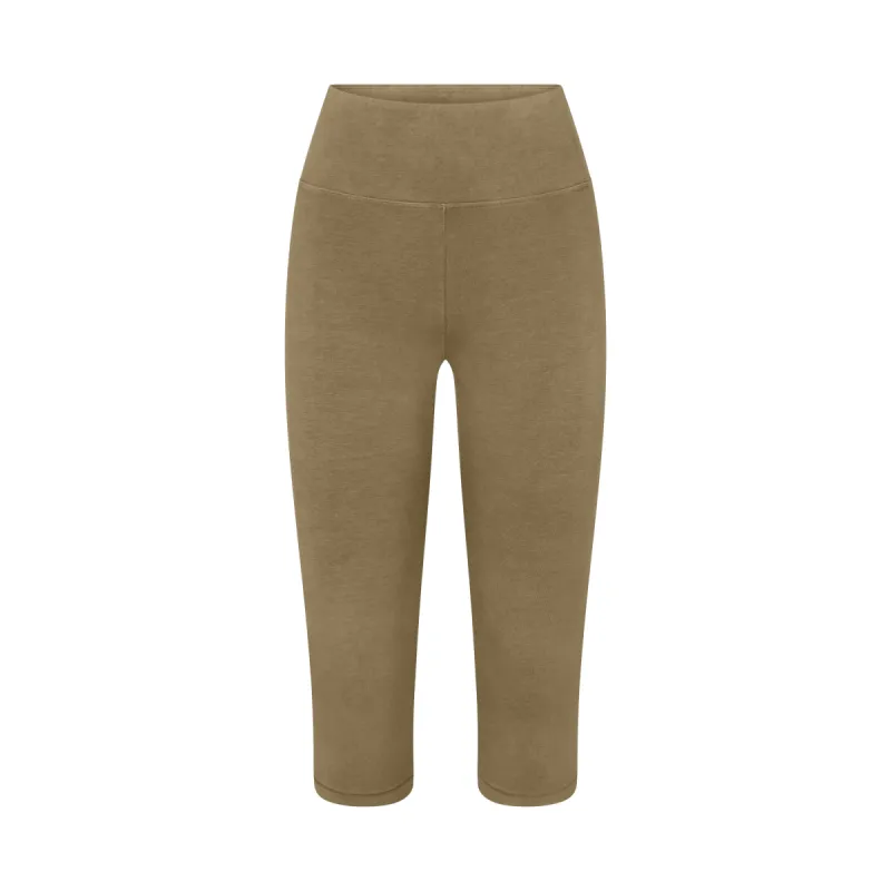 OUTDOOR CROPPED LEGGING | ARMY sold by SKIMS