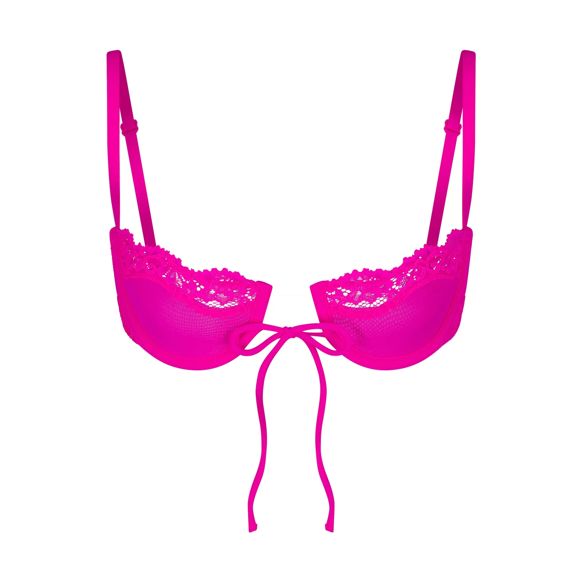 SUMMER MESH LACE BALCONETTE BRA | FUCHSIA sold by SKIMS