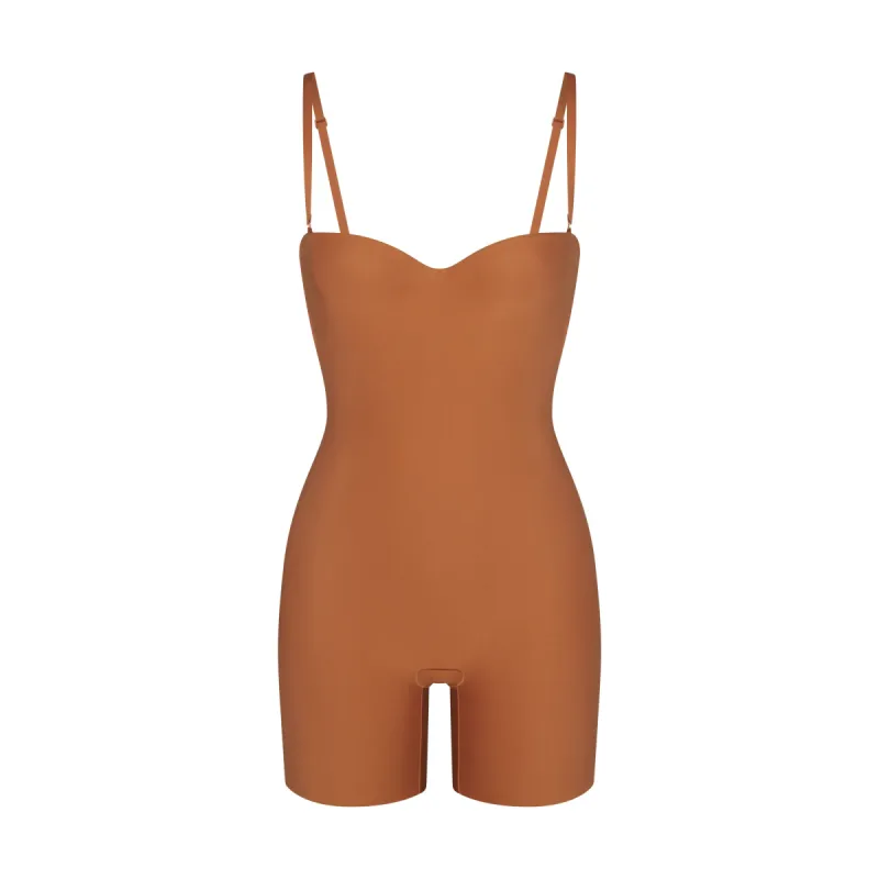 SKIMS BODY UNDERWIRE MID THIGH BODYSUIT | BRONZE sold by SKIMS