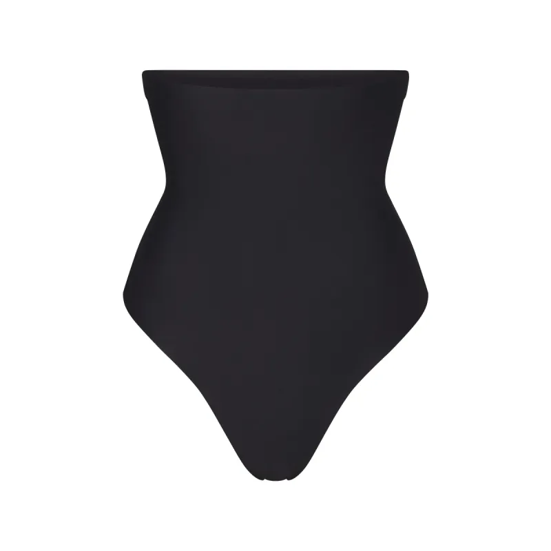 SKIMS BODY HIGH-WAISTED THONG | ONYX sold by SKIMS