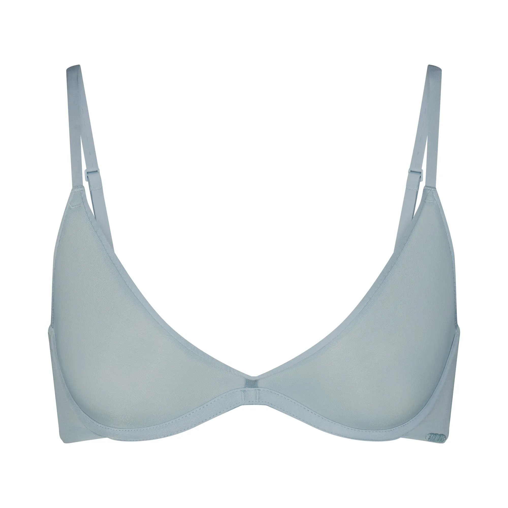 WEIGHTLESS SCOOP BRA | DENIM sold by SKIMS