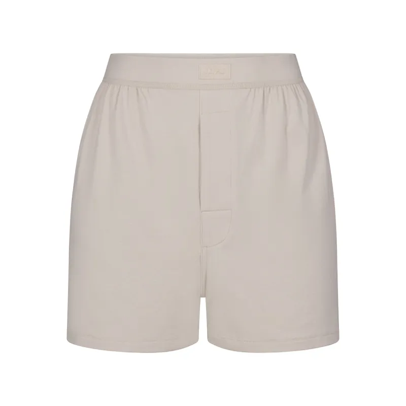 BOYFRIEND LOOSE BOXER | STONE sold by SKIMS