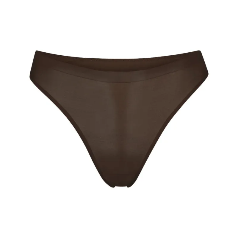 WEIGHTLESS THONG | ESPRESSO sold by SKIMS