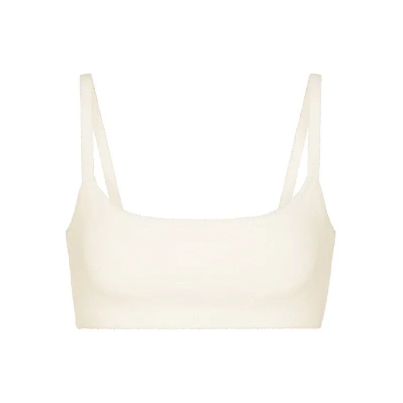 LIGHT COZY SCOOP BRALETTE | MARBLE sold by SKIMS