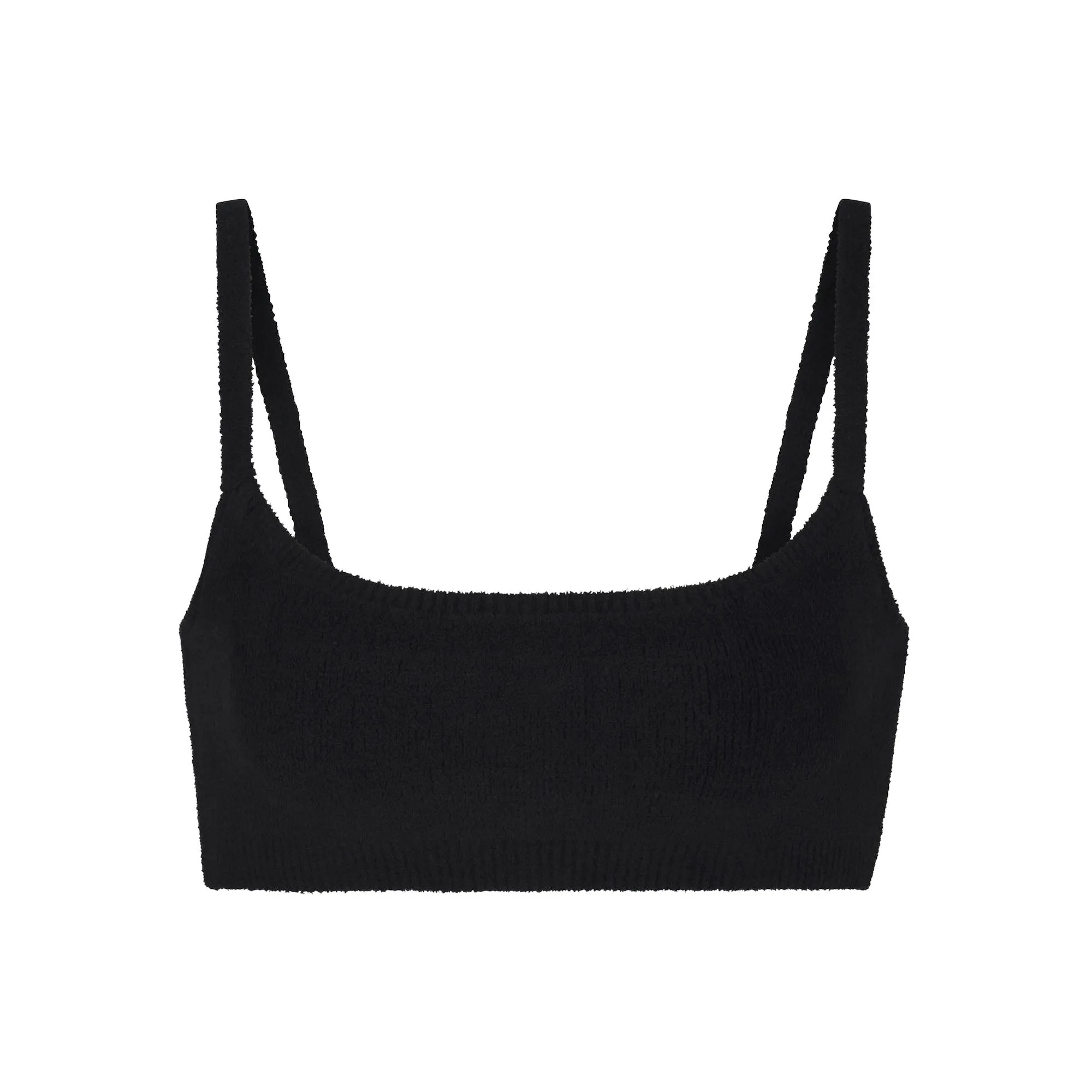 LIGHT COZY SCOOP BRALETTE | ONYX sold by SKIMS