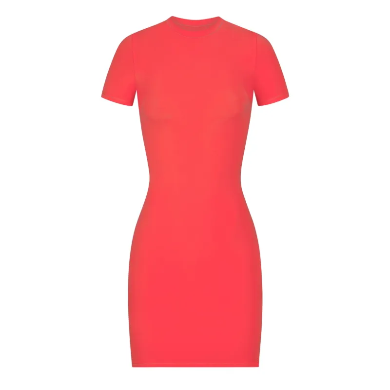 FITS EVERYBODY T-SHIRT MINI DRESS | POPPY sold by SKIMS