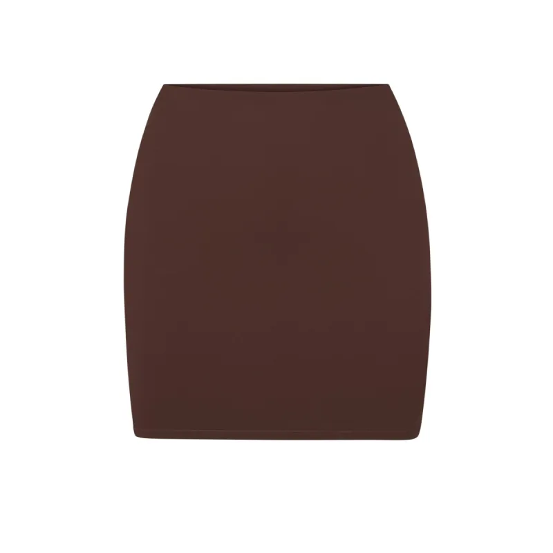 FITS EVERYBODY MINI SKIRT | COCOA sold by SKIMS