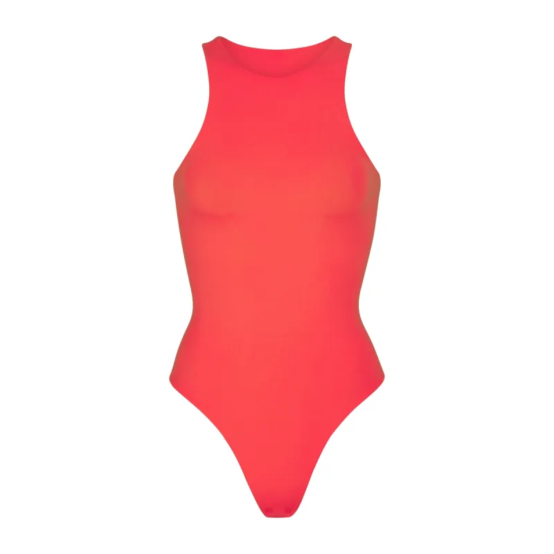 FITS EVERYBODY HIGH NECK BODYSUIT | POPPY sold by SKIMS